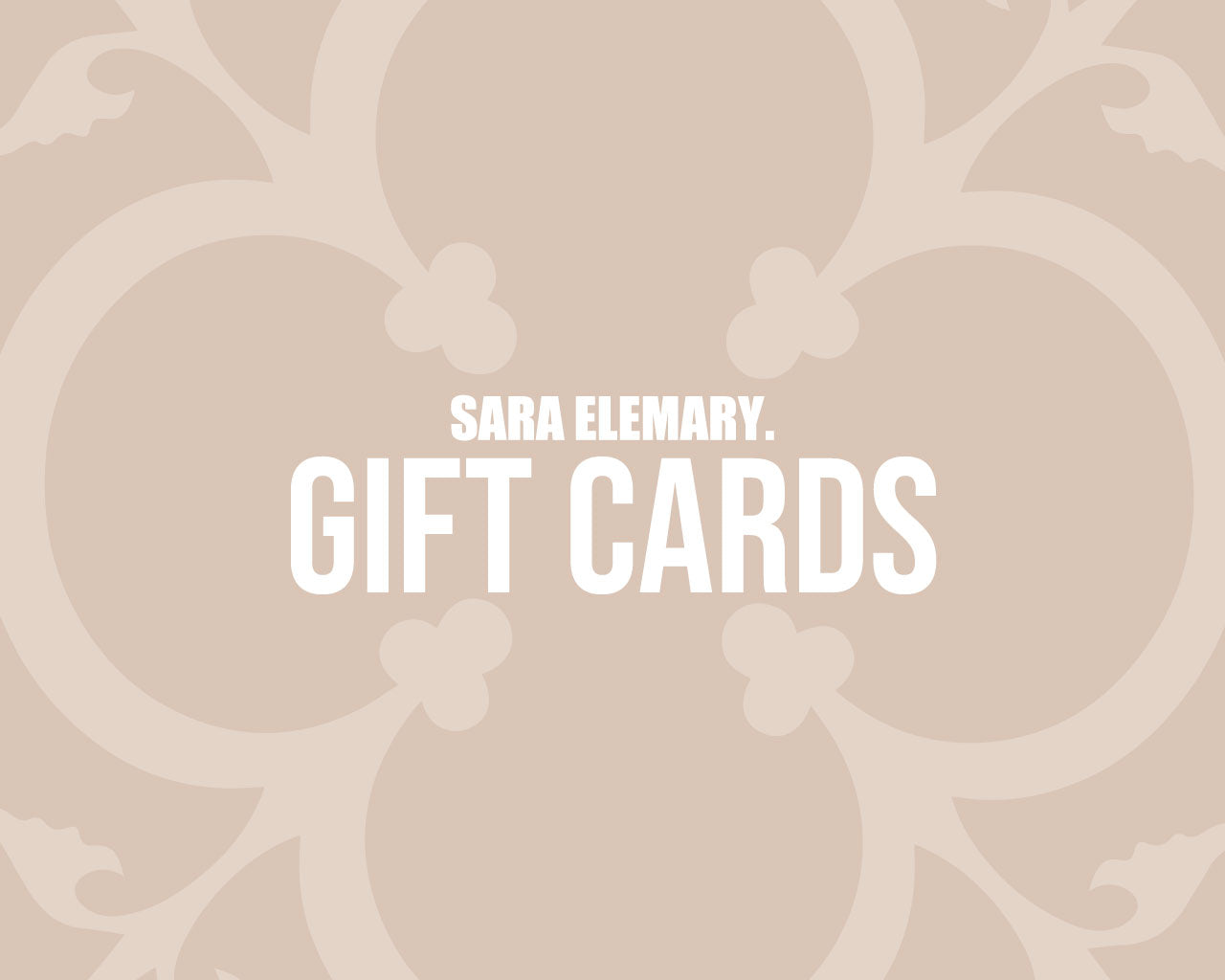 GIFT CARDS