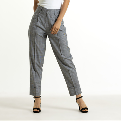 Checker Suit Pants