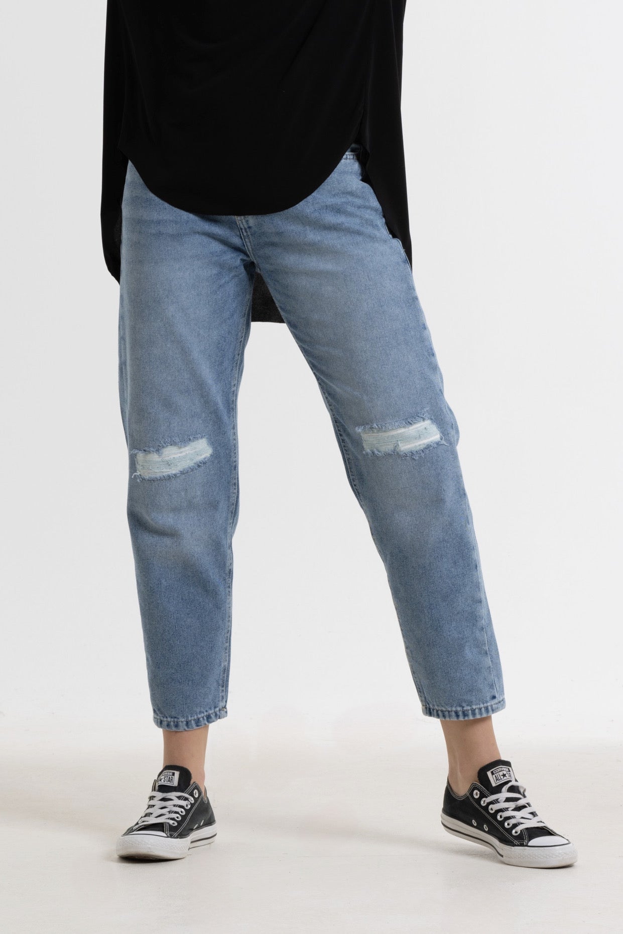 Boyfriend Ripped Jeans