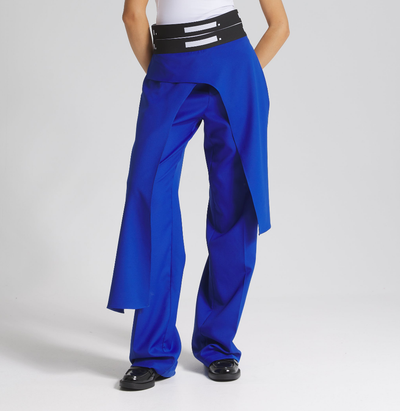 Extra Fabric Double Elastic Waist Pants