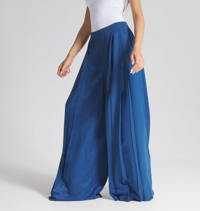 Soft Wide Leg In Blue