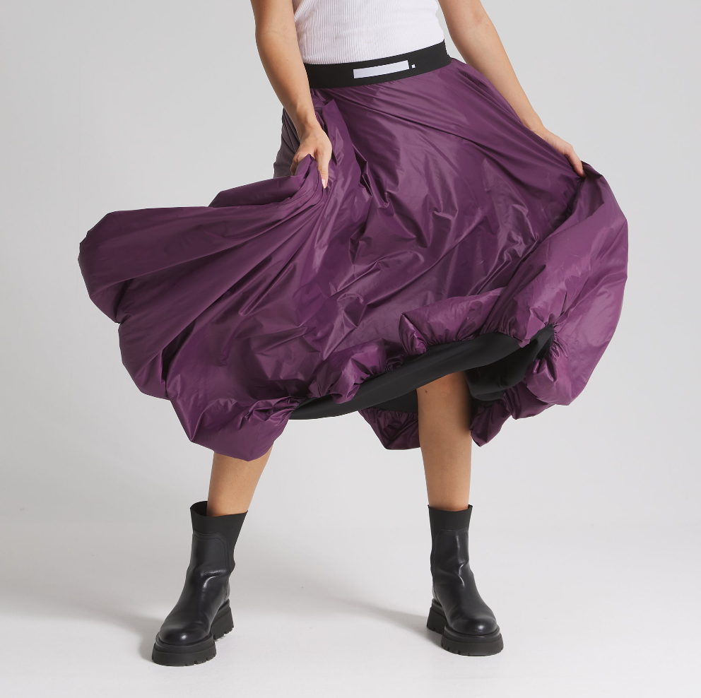 Parachute Skirt In Purple