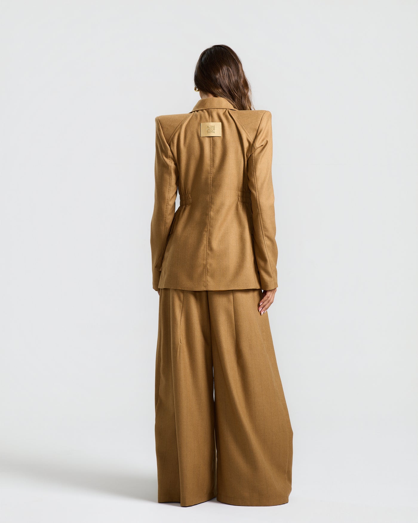 Elastic Waist Blazer