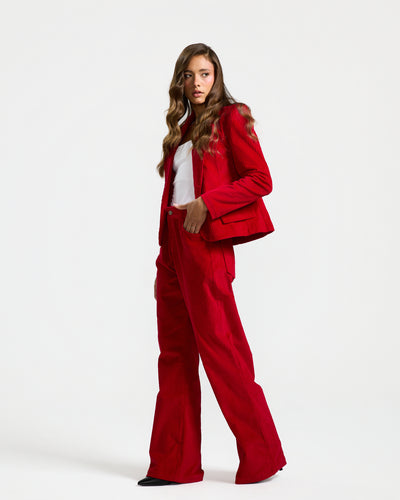 Red Corduroy Pants
