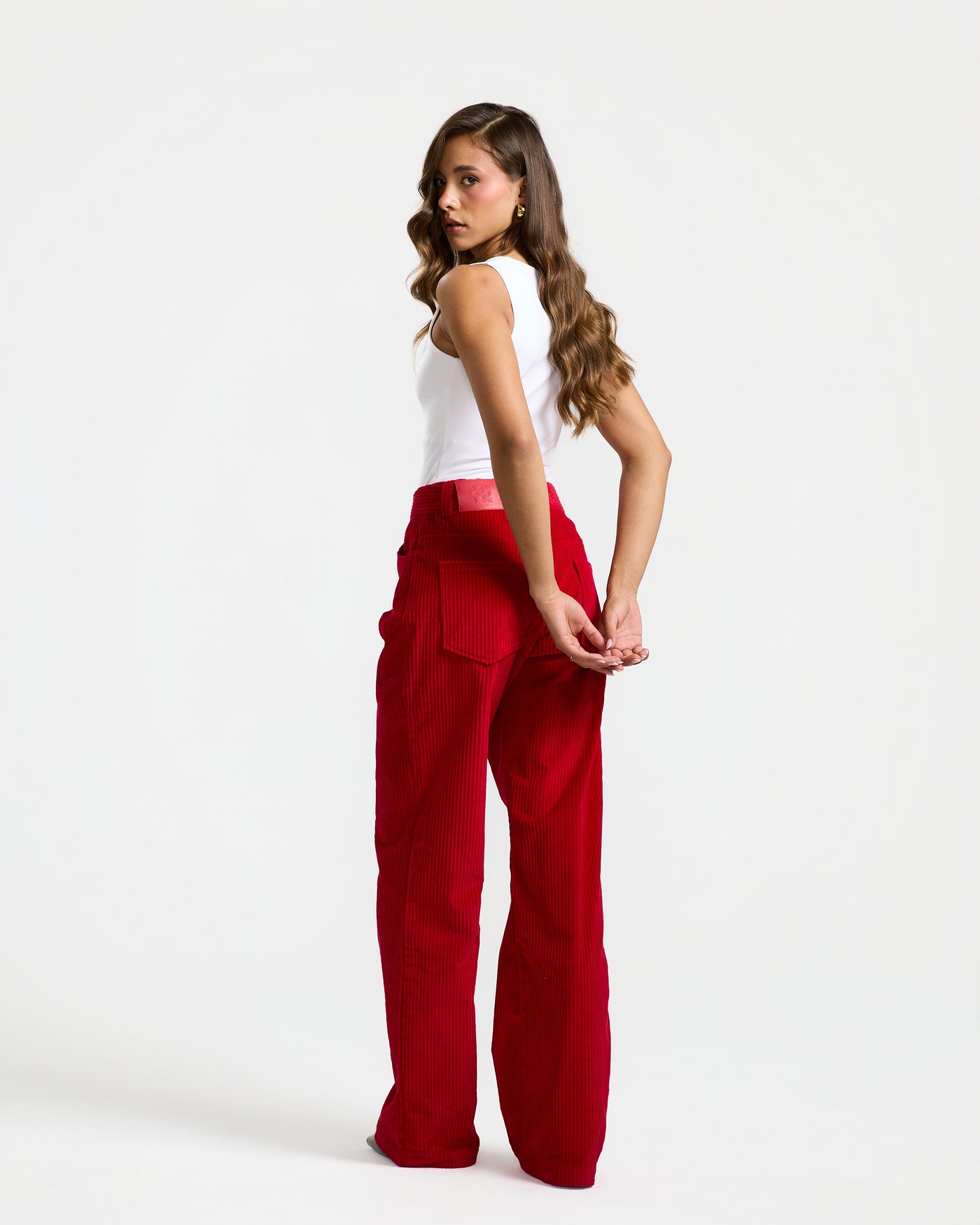 Red Corduroy Pants