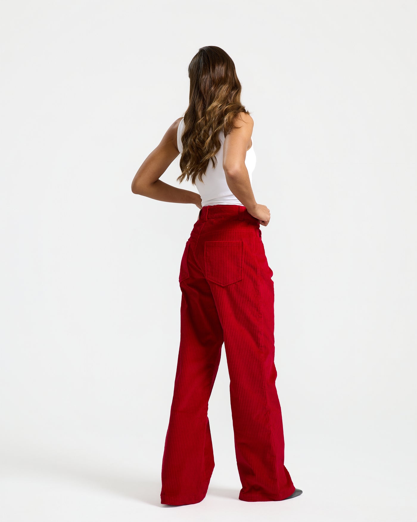 Red Corduroy Pants