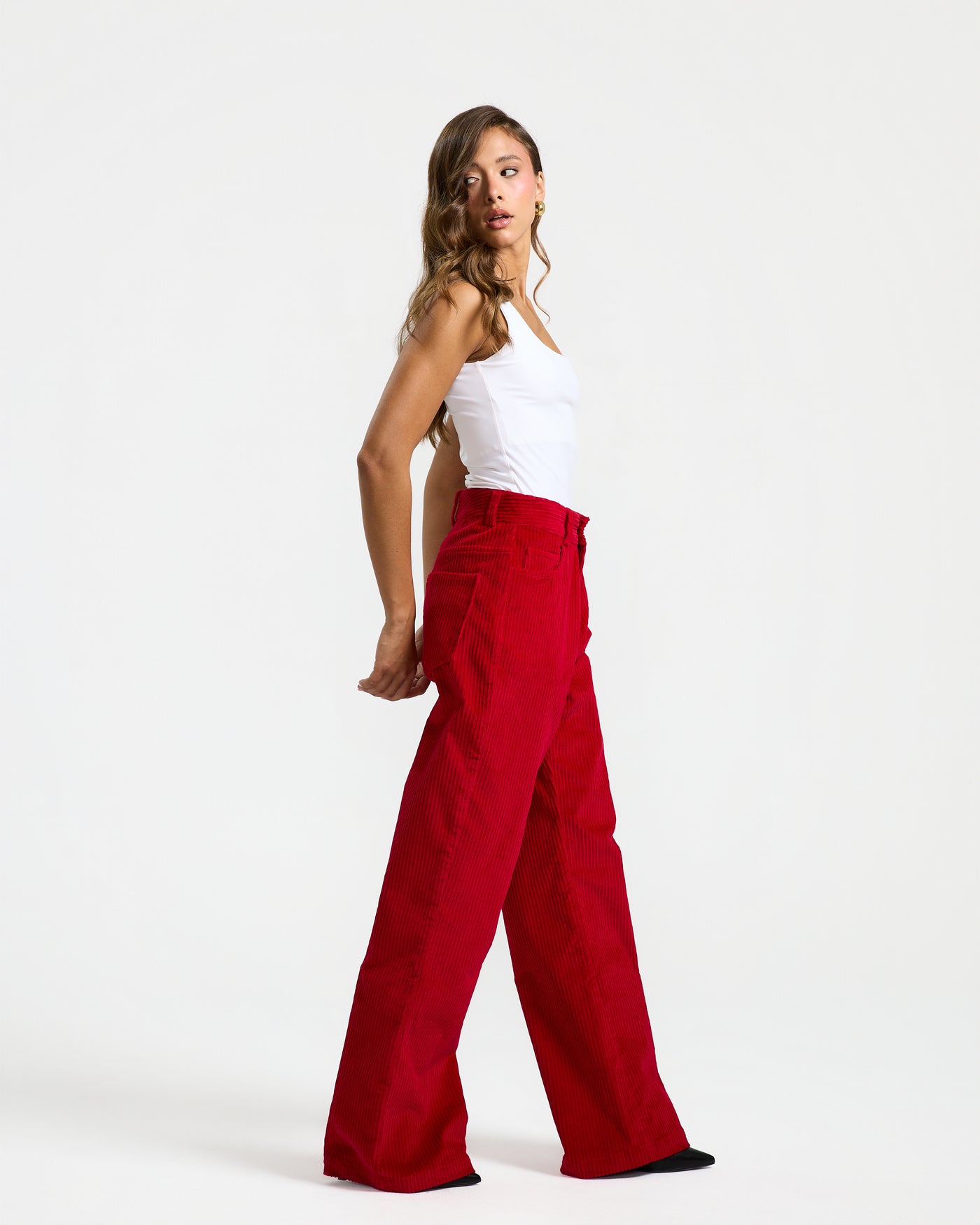 Red Corduroy Pants