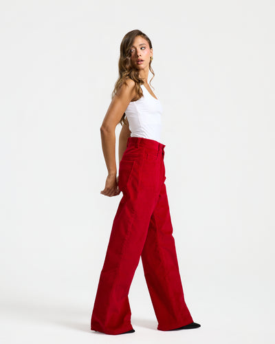 Red Corduroy Pants