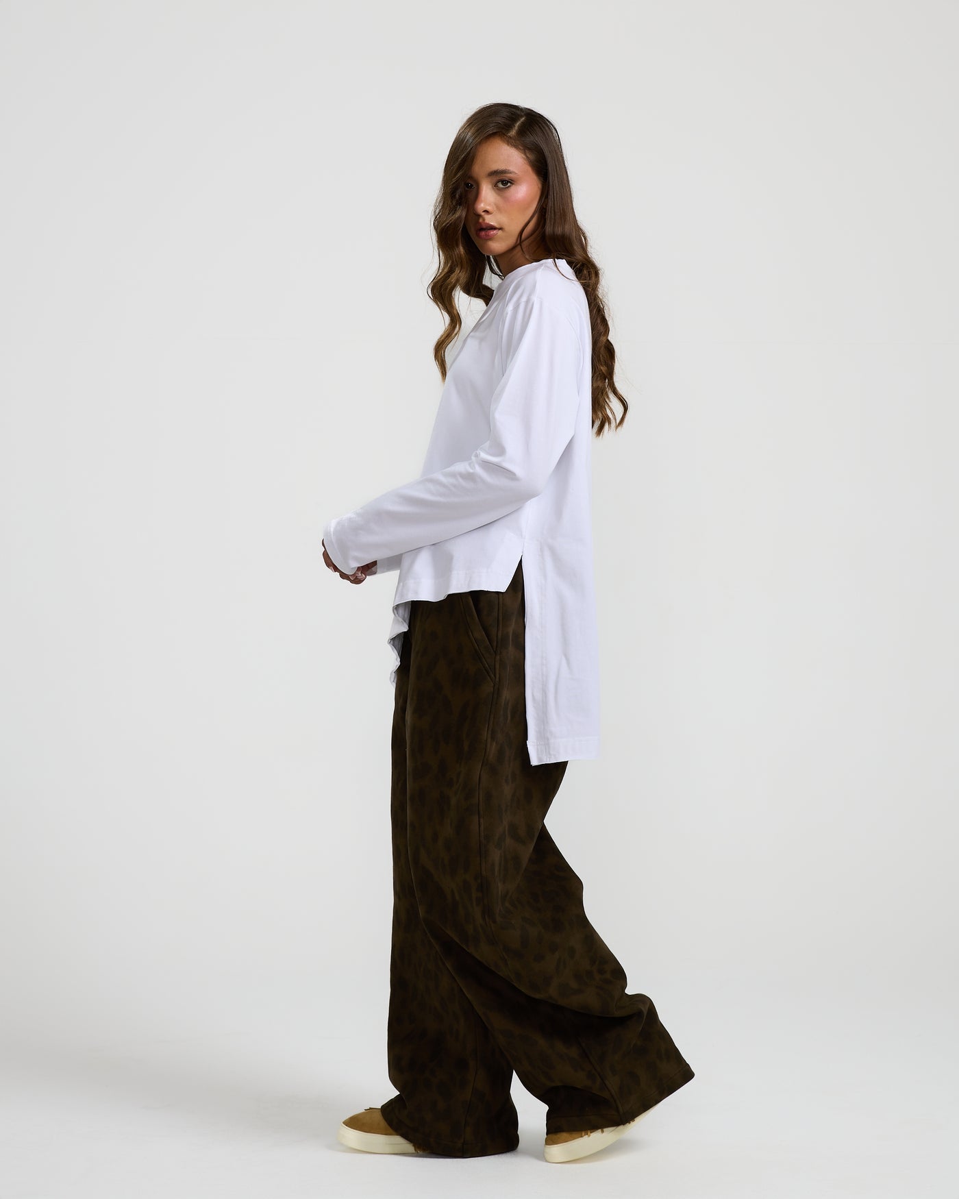 Asymmetrical Basic T-Shirt