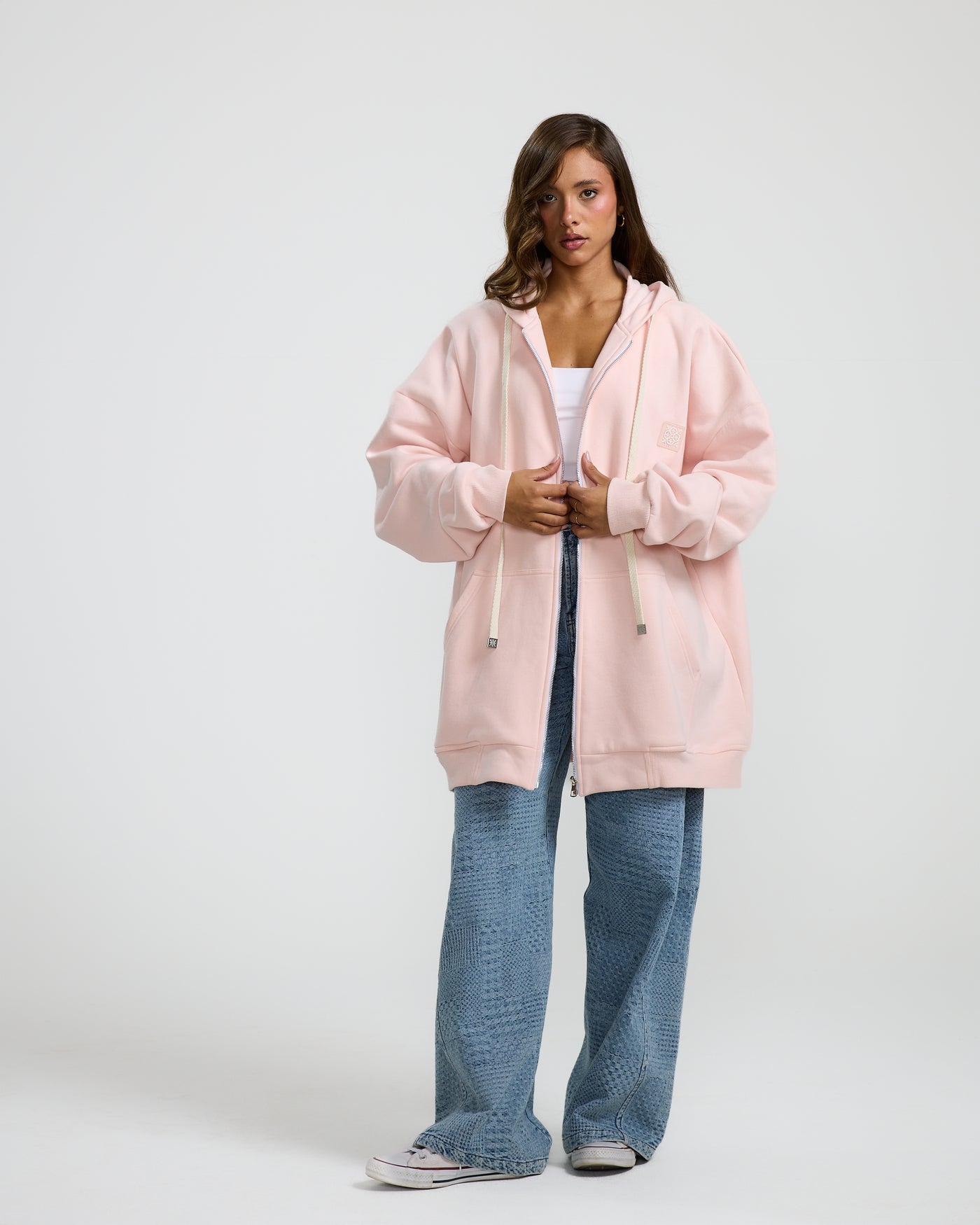 Super Oversize Hoodie Pink