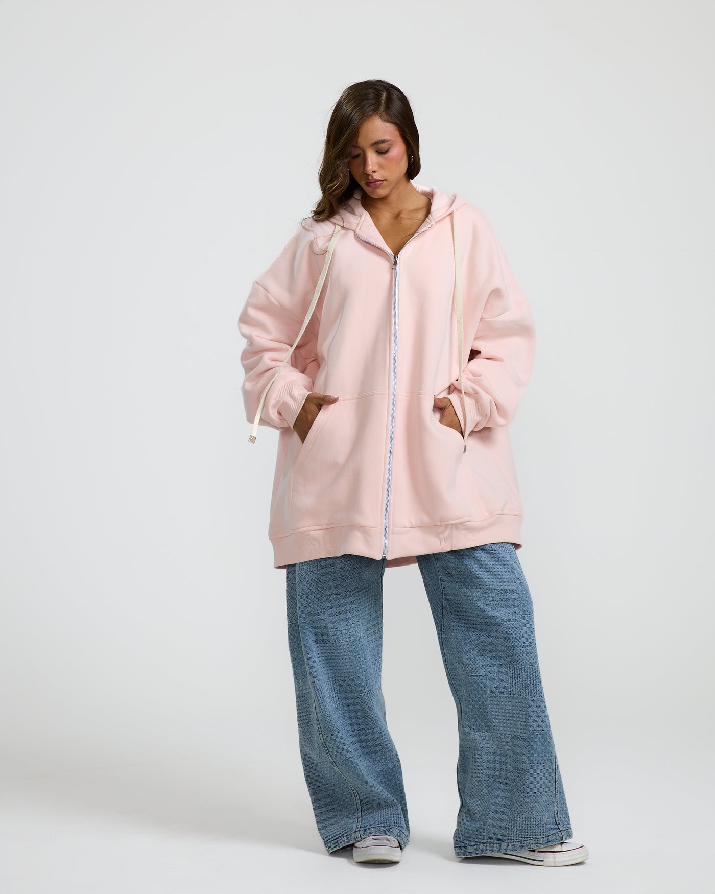 Super Oversize Hoodie Pink