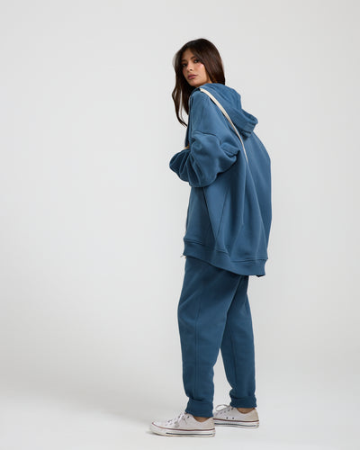 Super Oversize Hoodie Blue