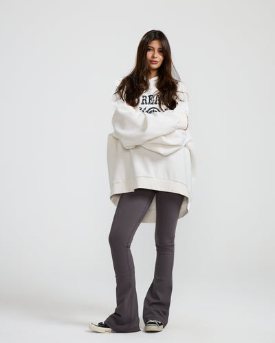 Oversize Logo Sweatshirt Off White