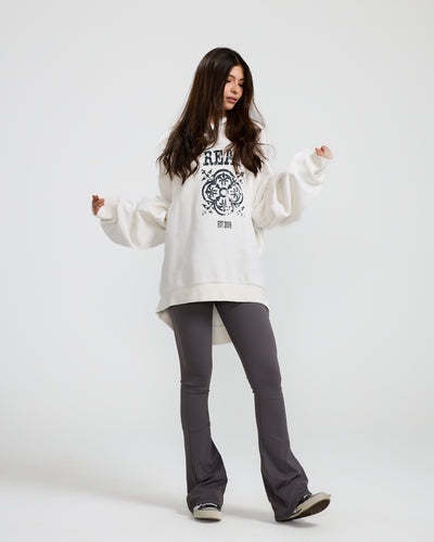 Oversize Logo Sweatshirt Off White