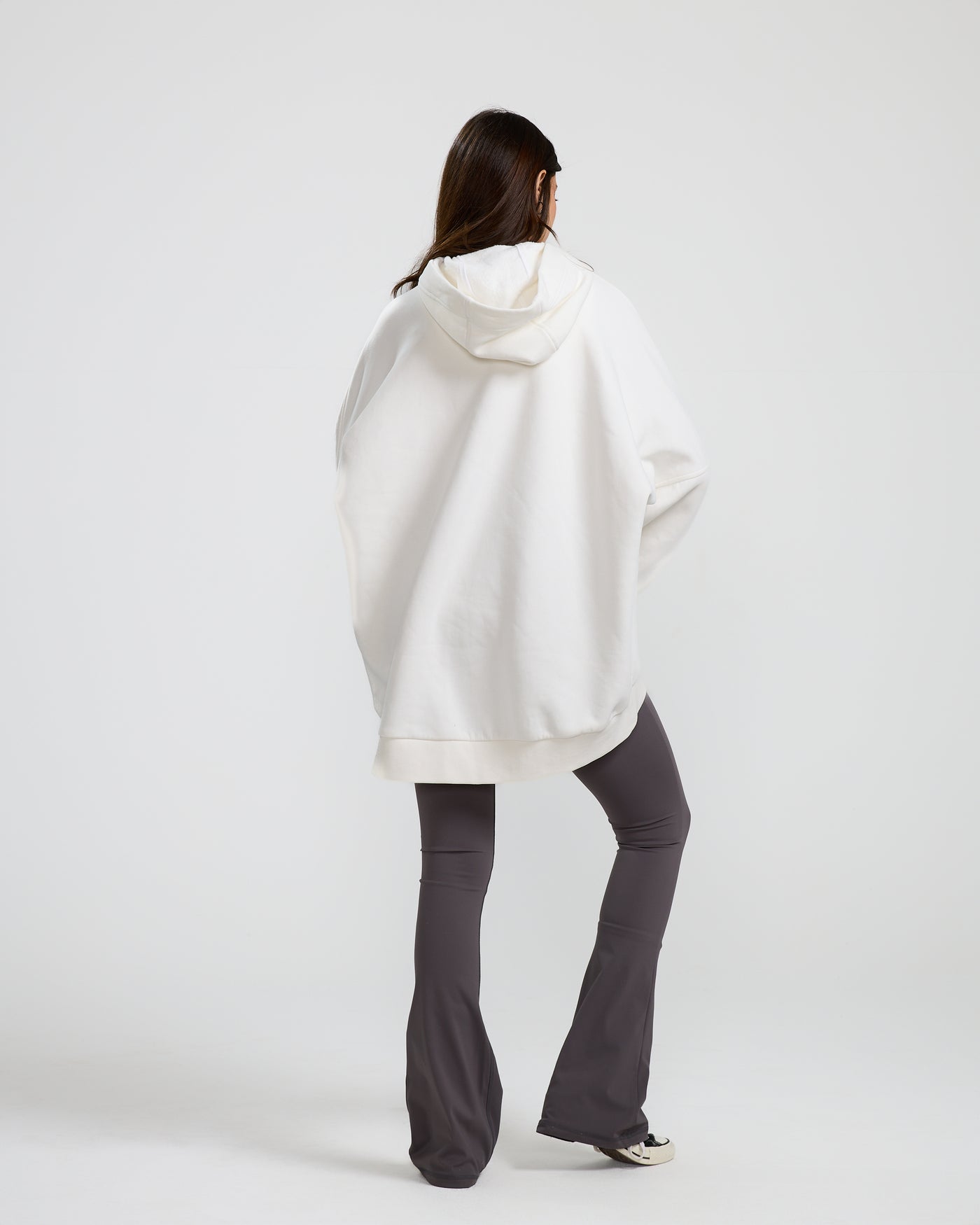 Oversize Logo Sweatshirt Off White