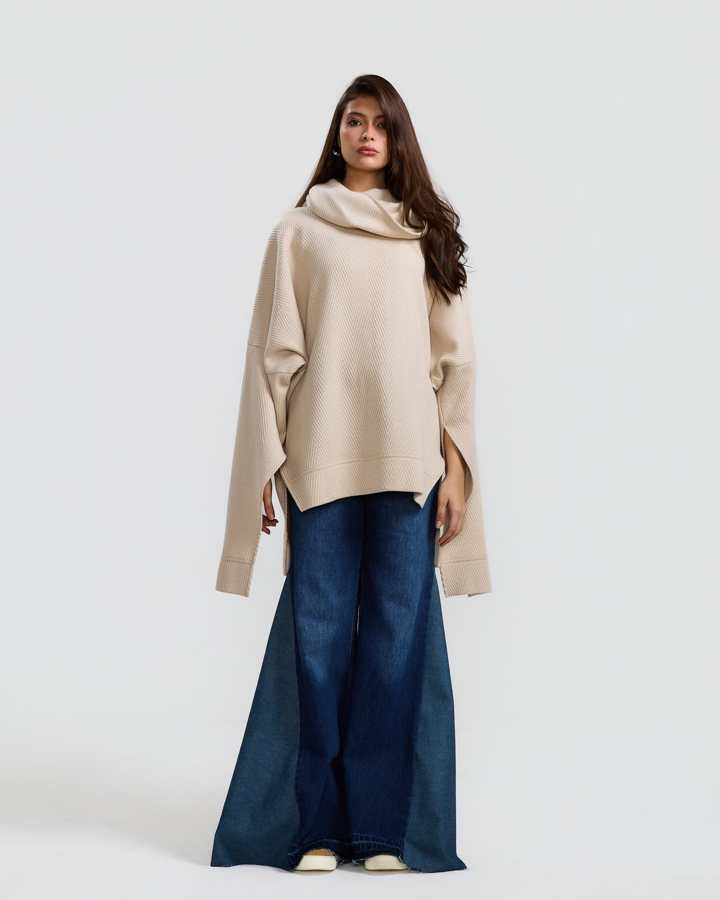 Open Sides & Sleeves Pullover