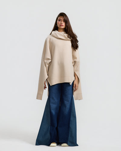 Open Sides & Sleeves Pullover