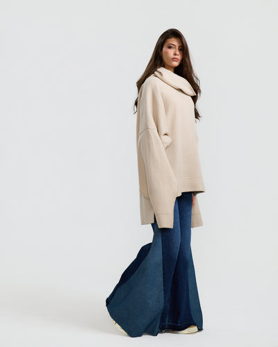 Open Sides & Sleeves Pullover