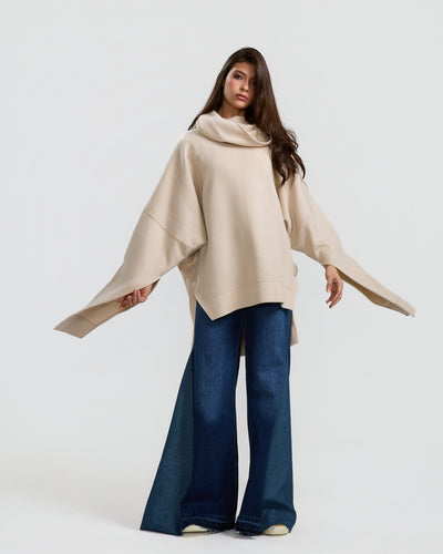 Open Sides & Sleeves Pullover