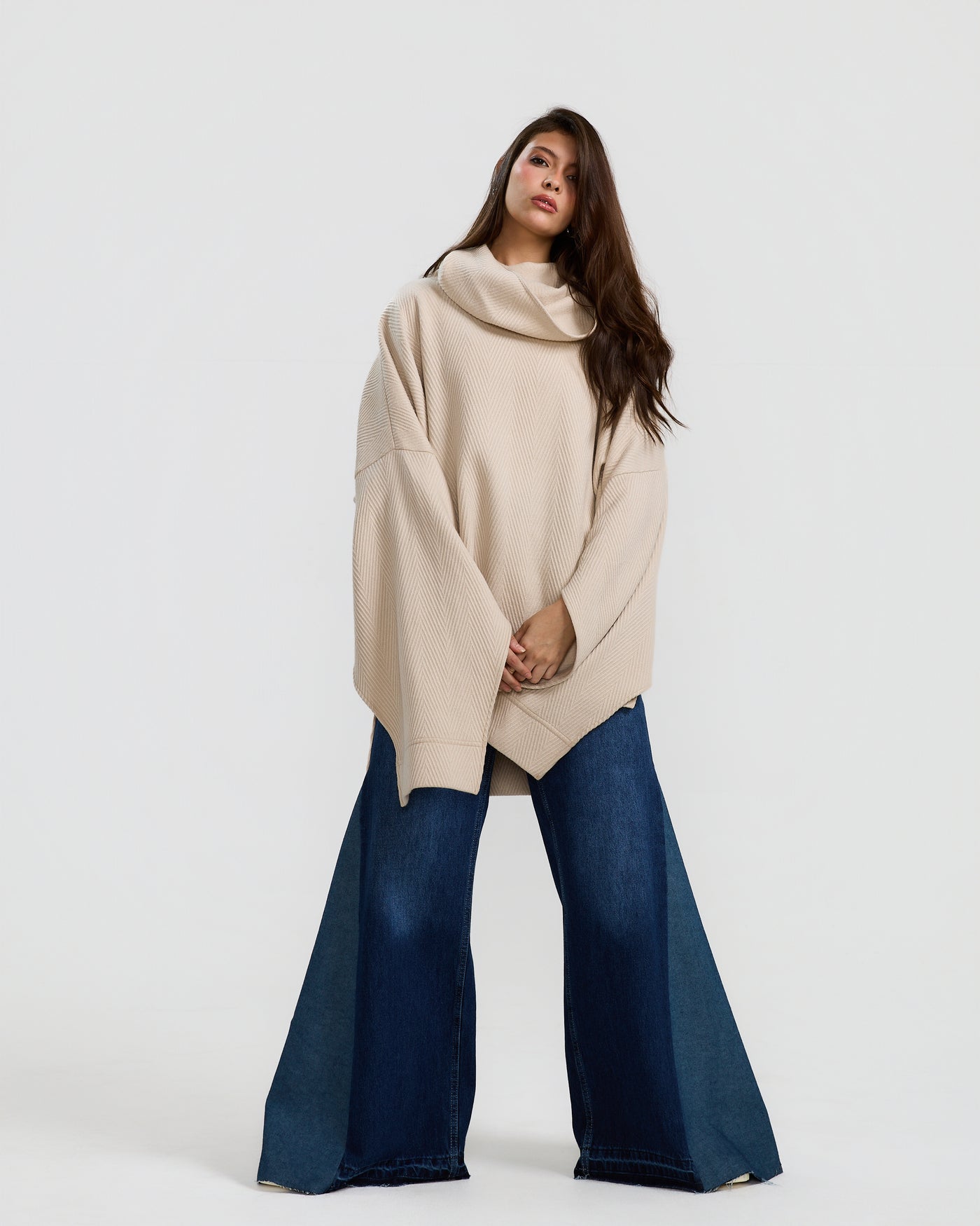 Open Sides & Sleeves Pullover