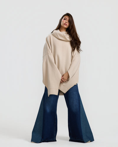 Open Sides & Sleeves Pullover