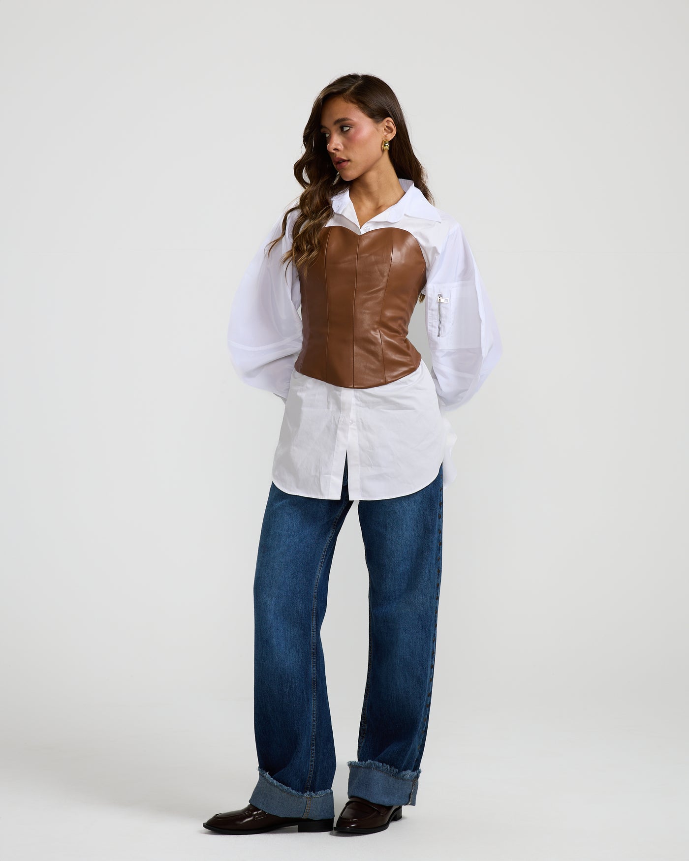 Tailored Leather Corset