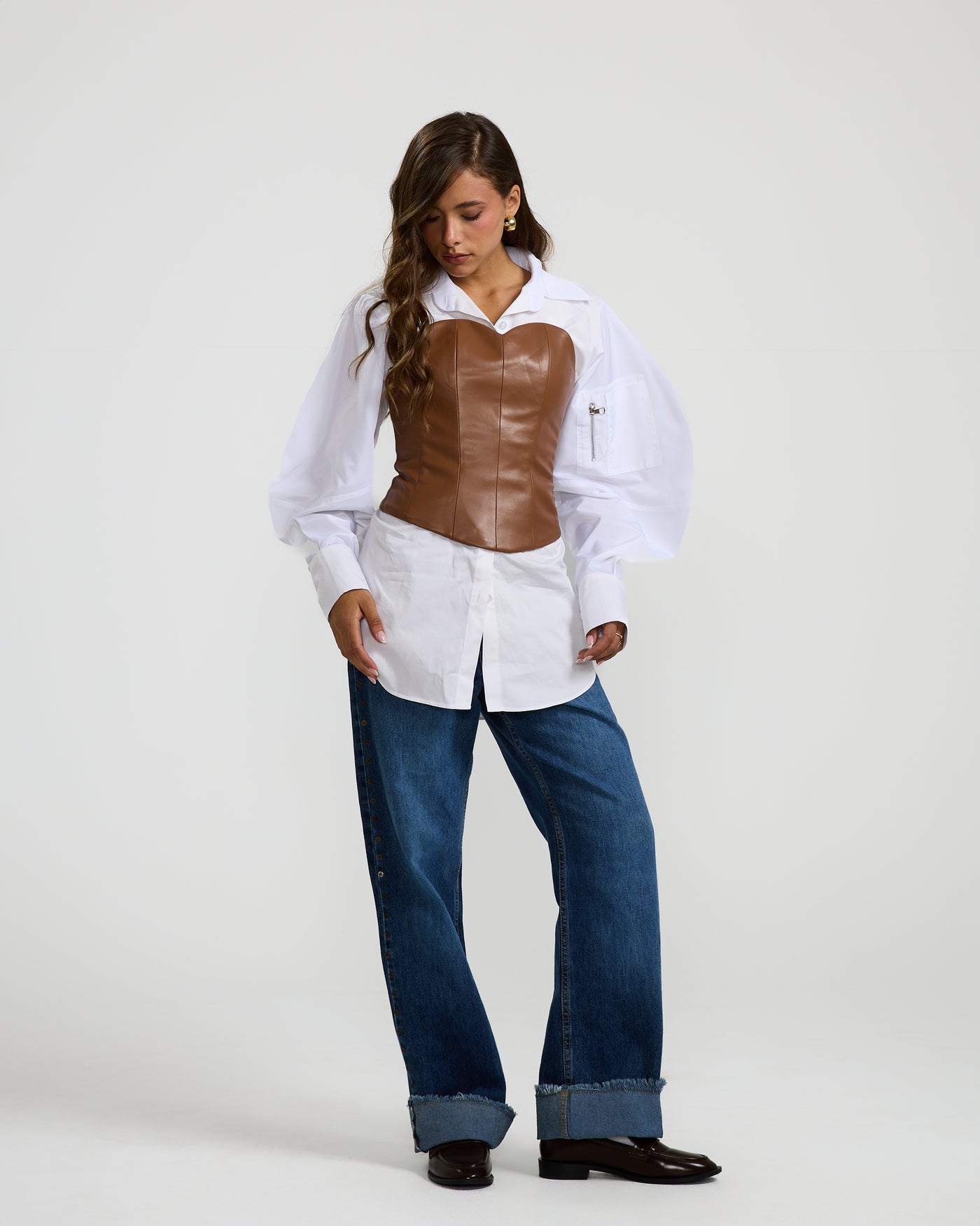 Tailored Leather Corset