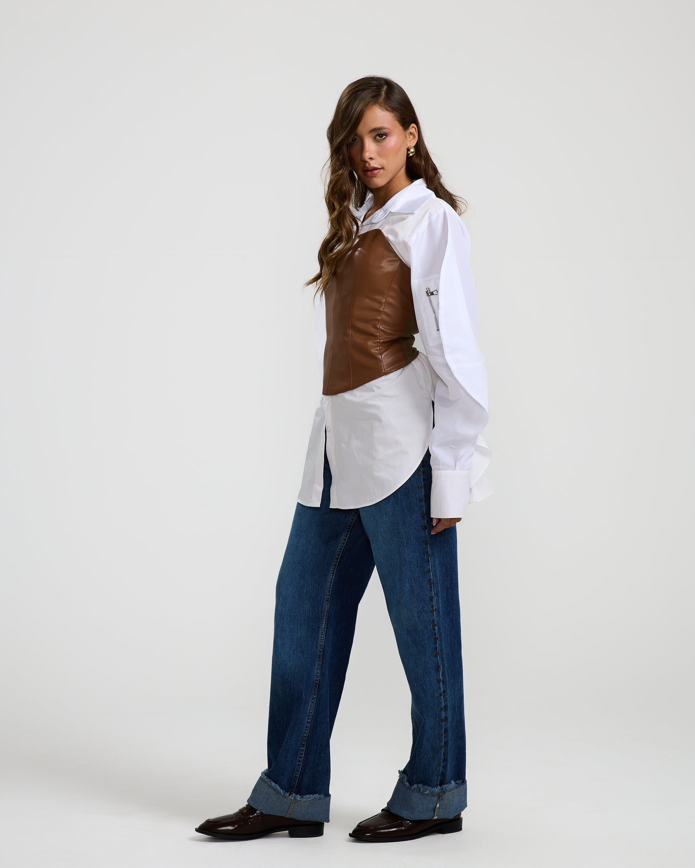 Tailored Leather Corset