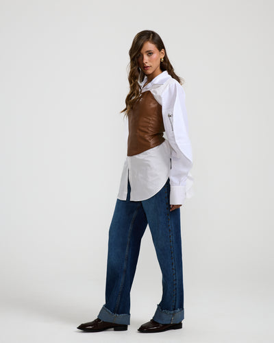 Tailored Leather Corset