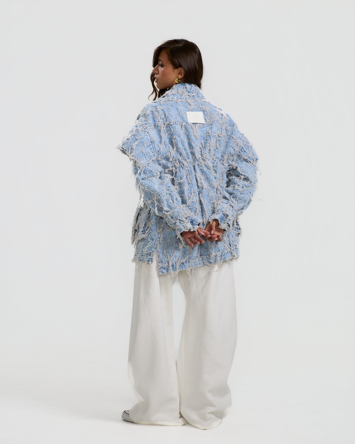 Bold Shoulders Mongolian Jacket