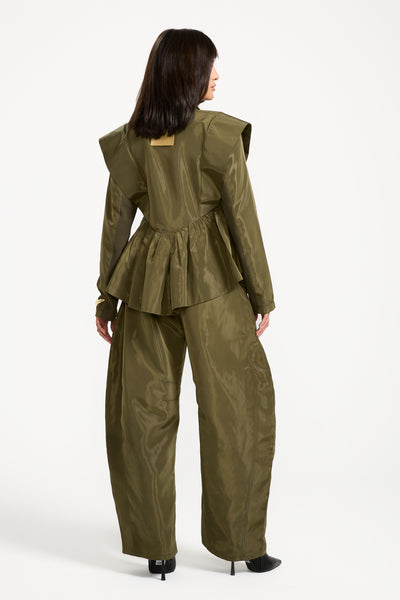 Waterproof Peplum Jacket