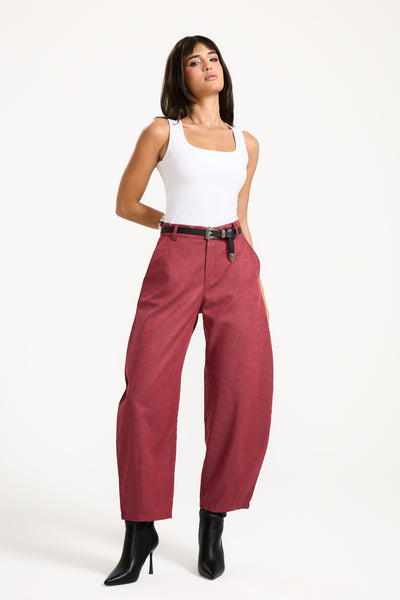 Brick Suit Pants