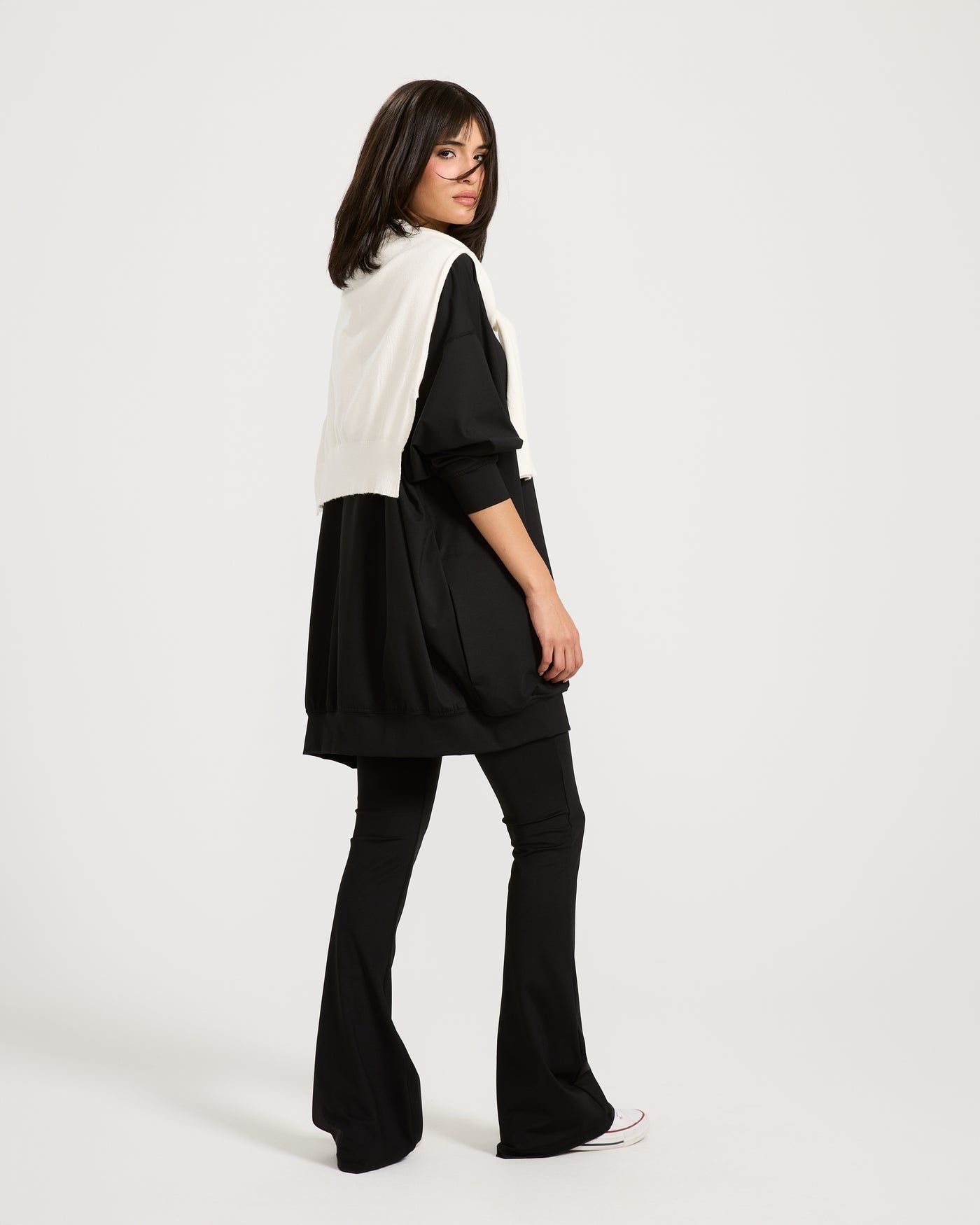 Super Oversize Sweatshirt In Black