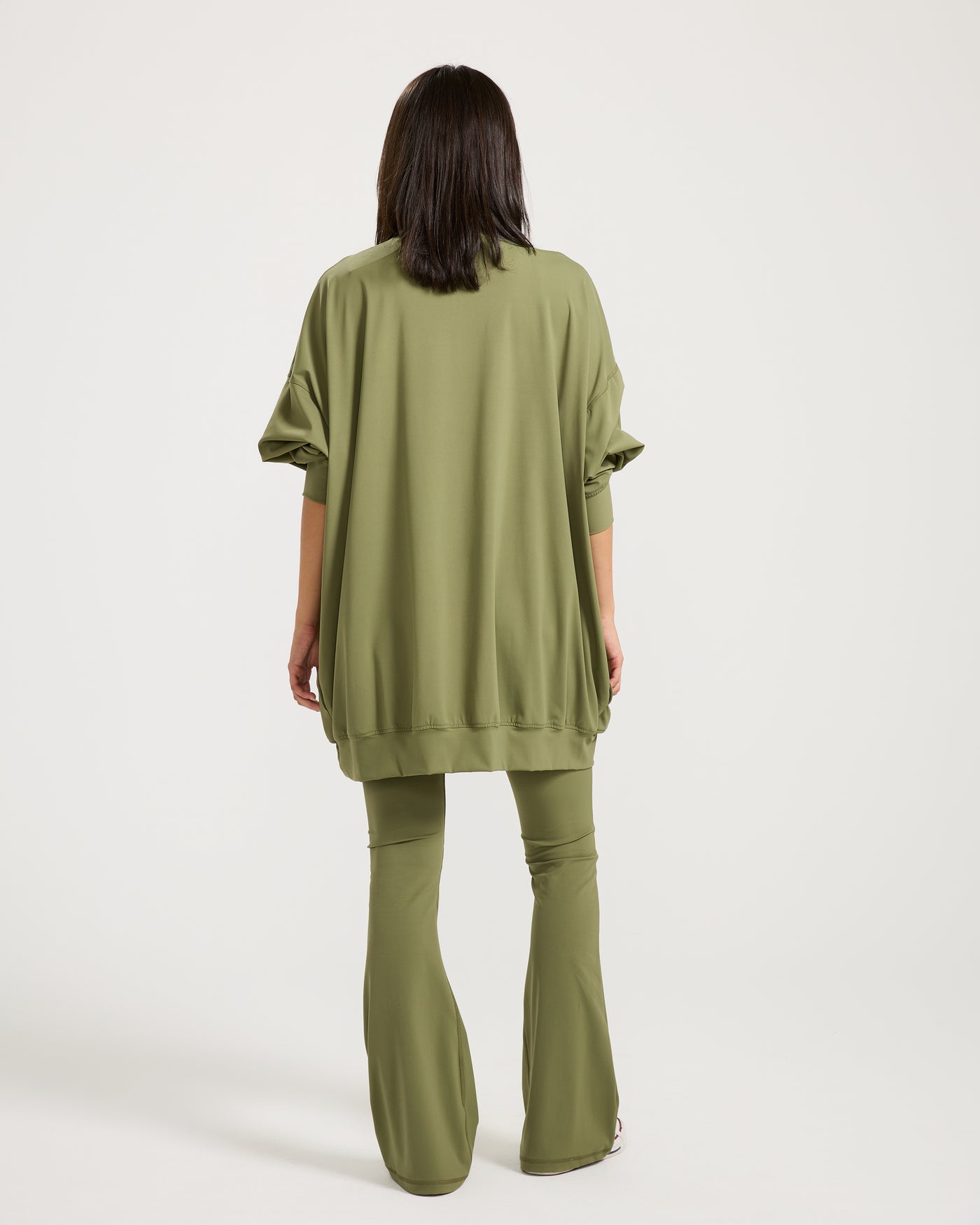 Super Oversize Sweatshirt In Olive
