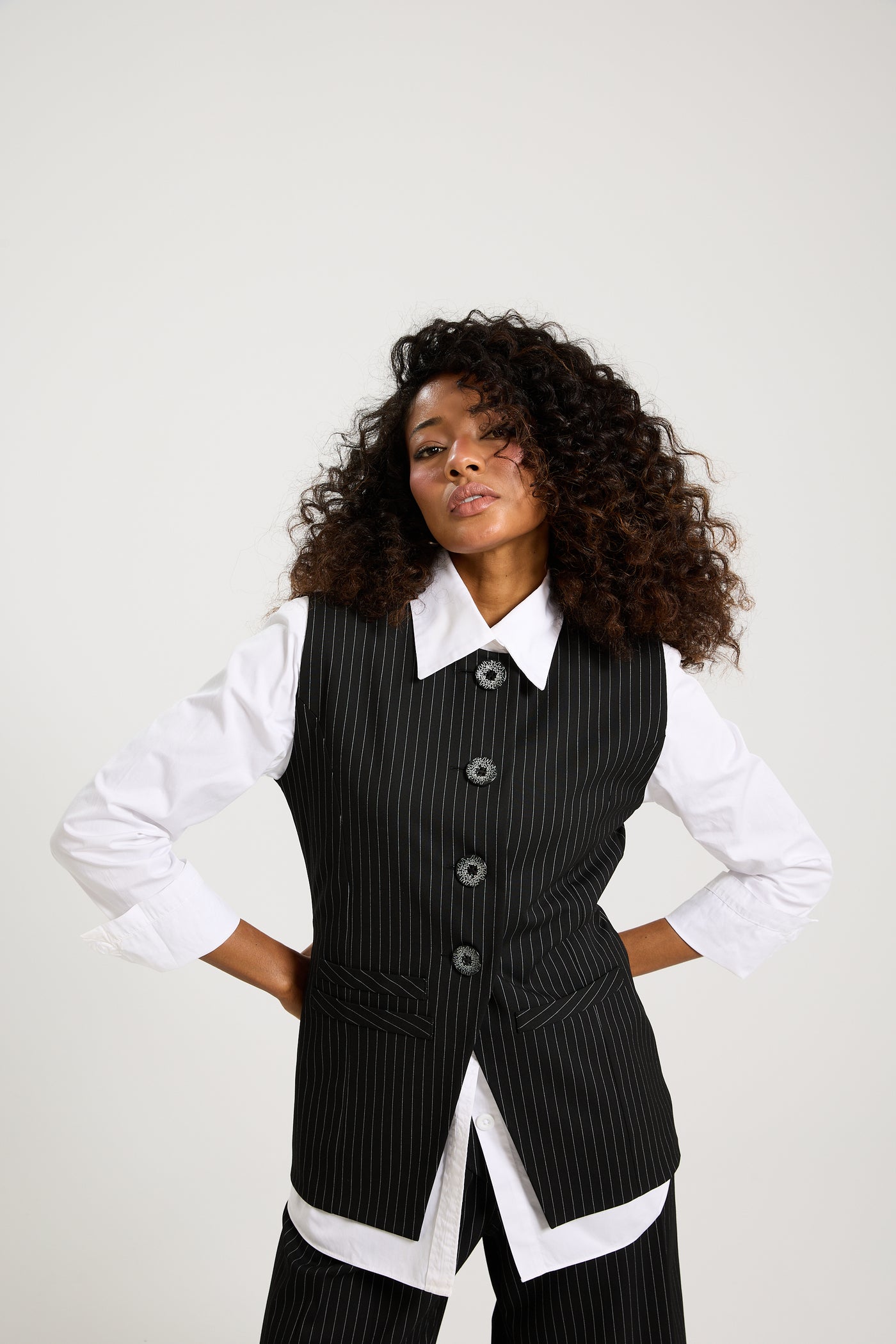 Striped Classic Waistcoat