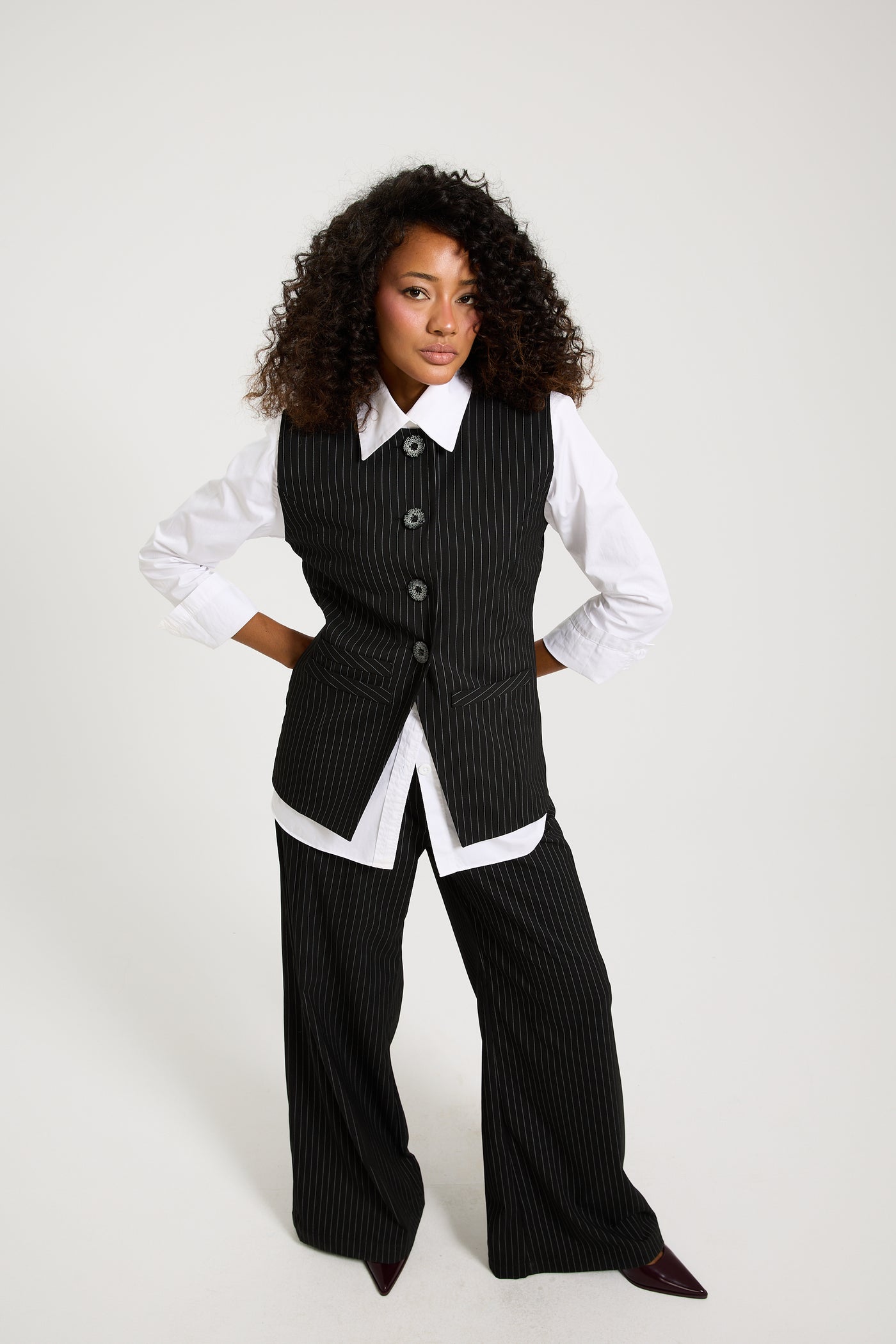 Striped Classic Waistcoat