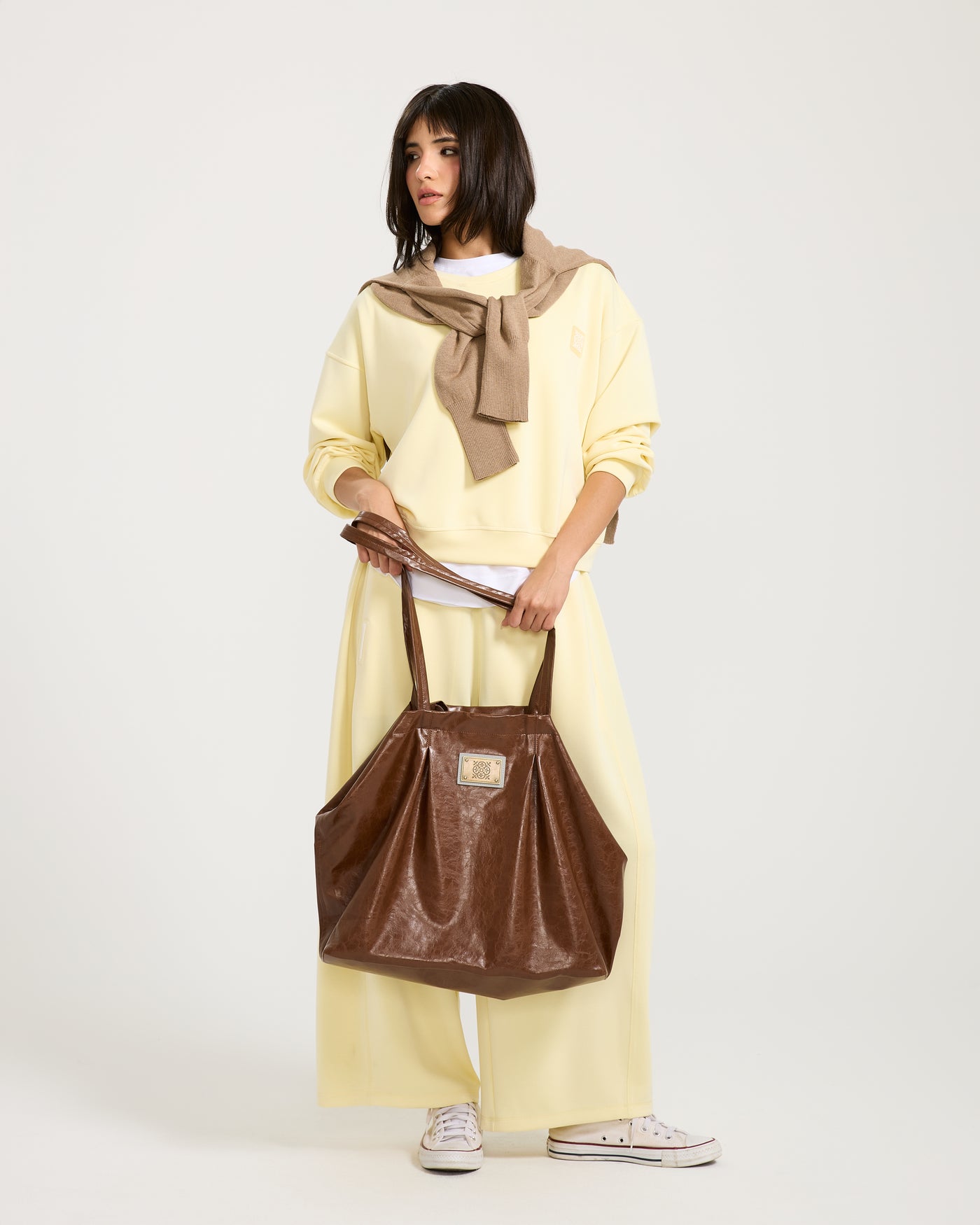 Maxi Brown Bag