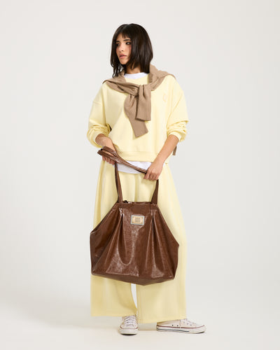 Maxi Brown Bag