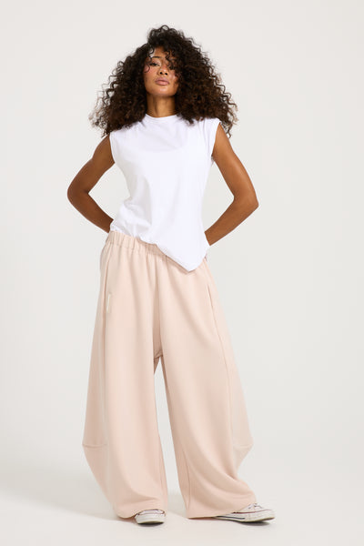 Soft Draped Sides Jogger