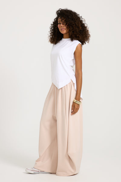 Soft Draped Sides Jogger
