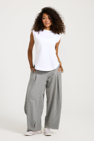 Patchwork Grey Sweatpants