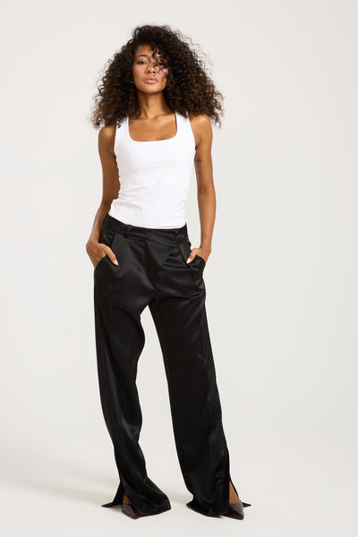 Satin Open Sides Pants