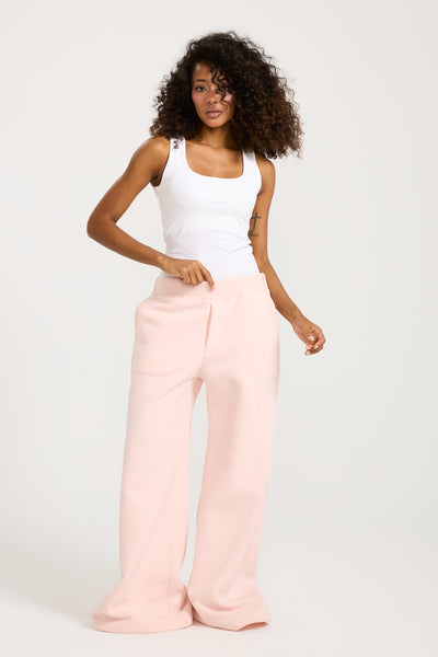 Wide leg Jogger Pink