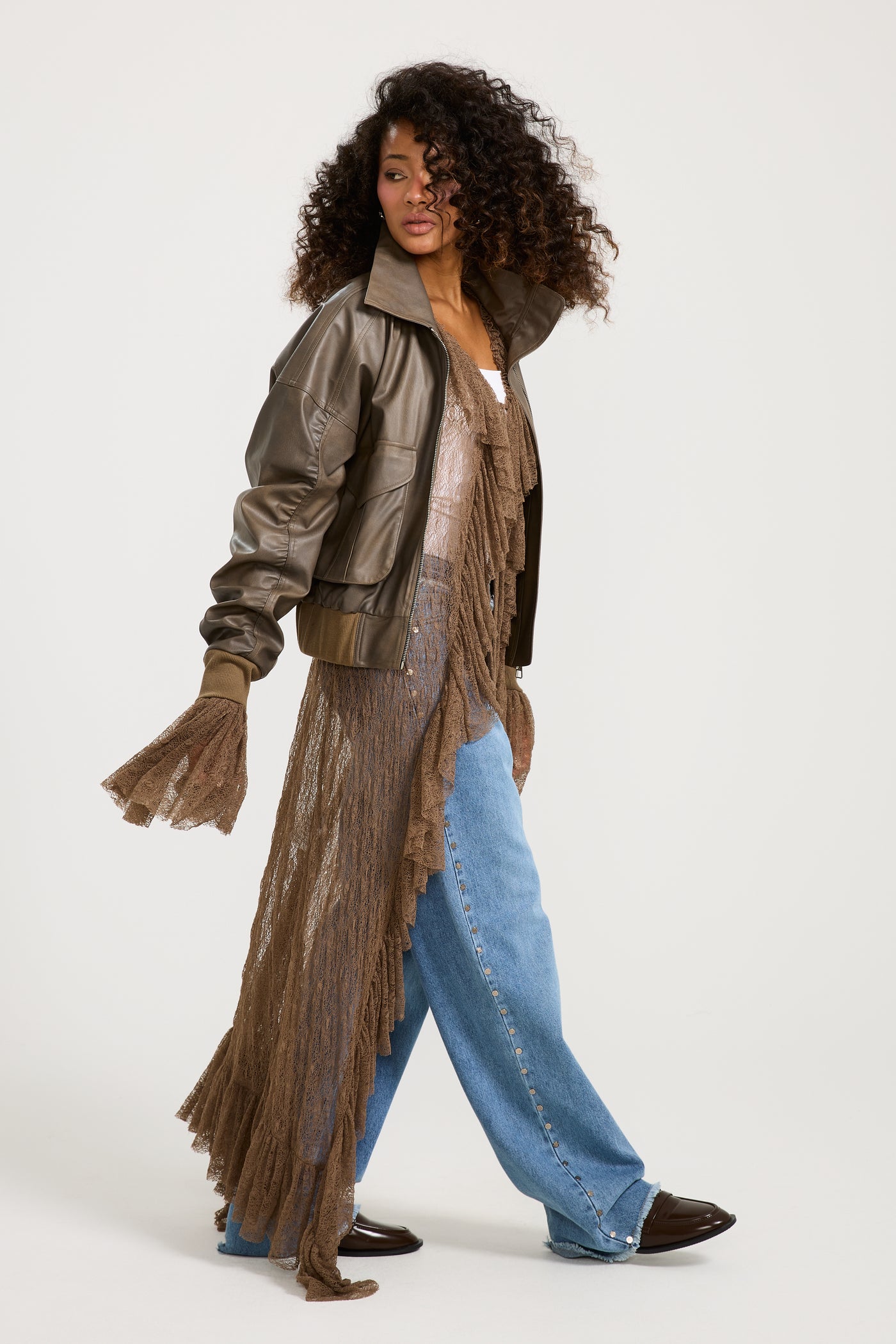 Bomber Leather Jacket