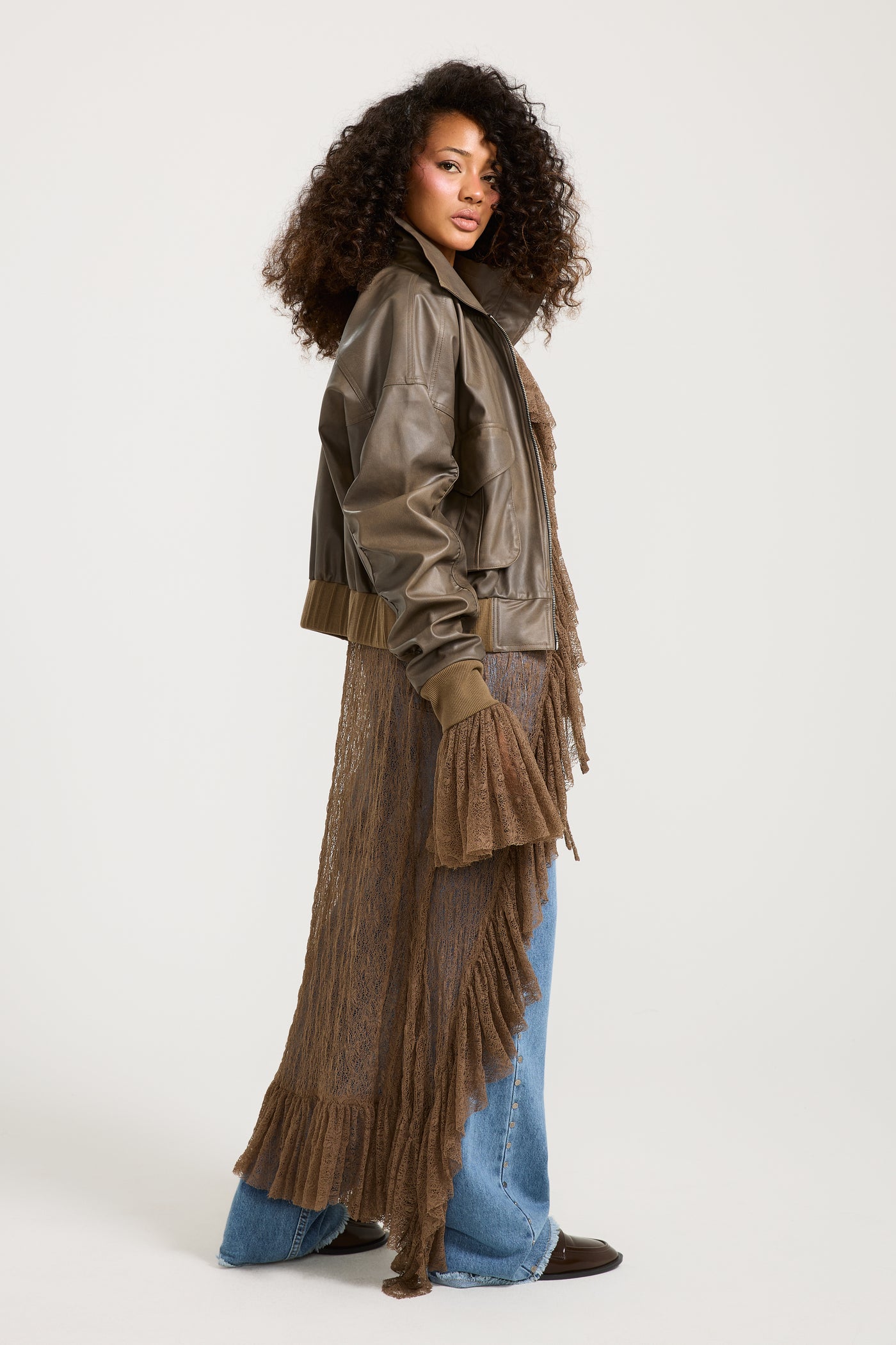 Bomber Leather Jacket