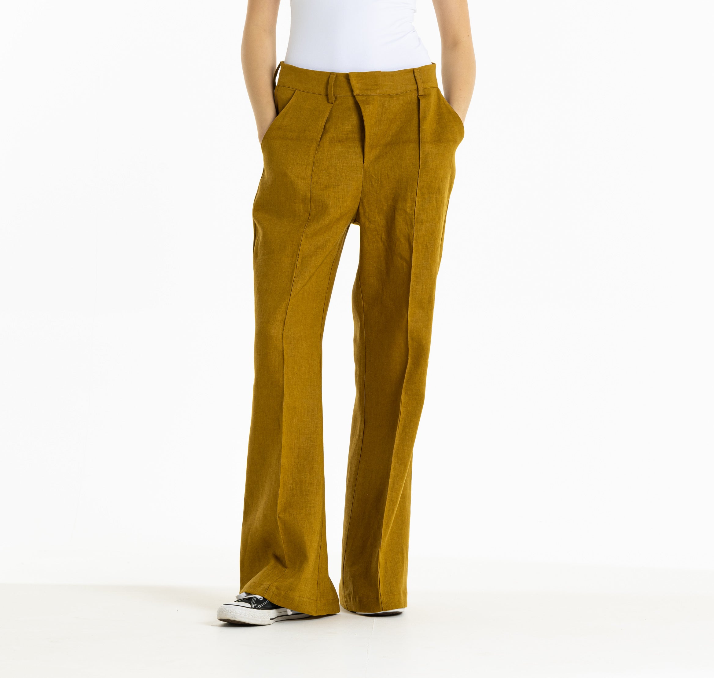 Palazzo Linen Pants