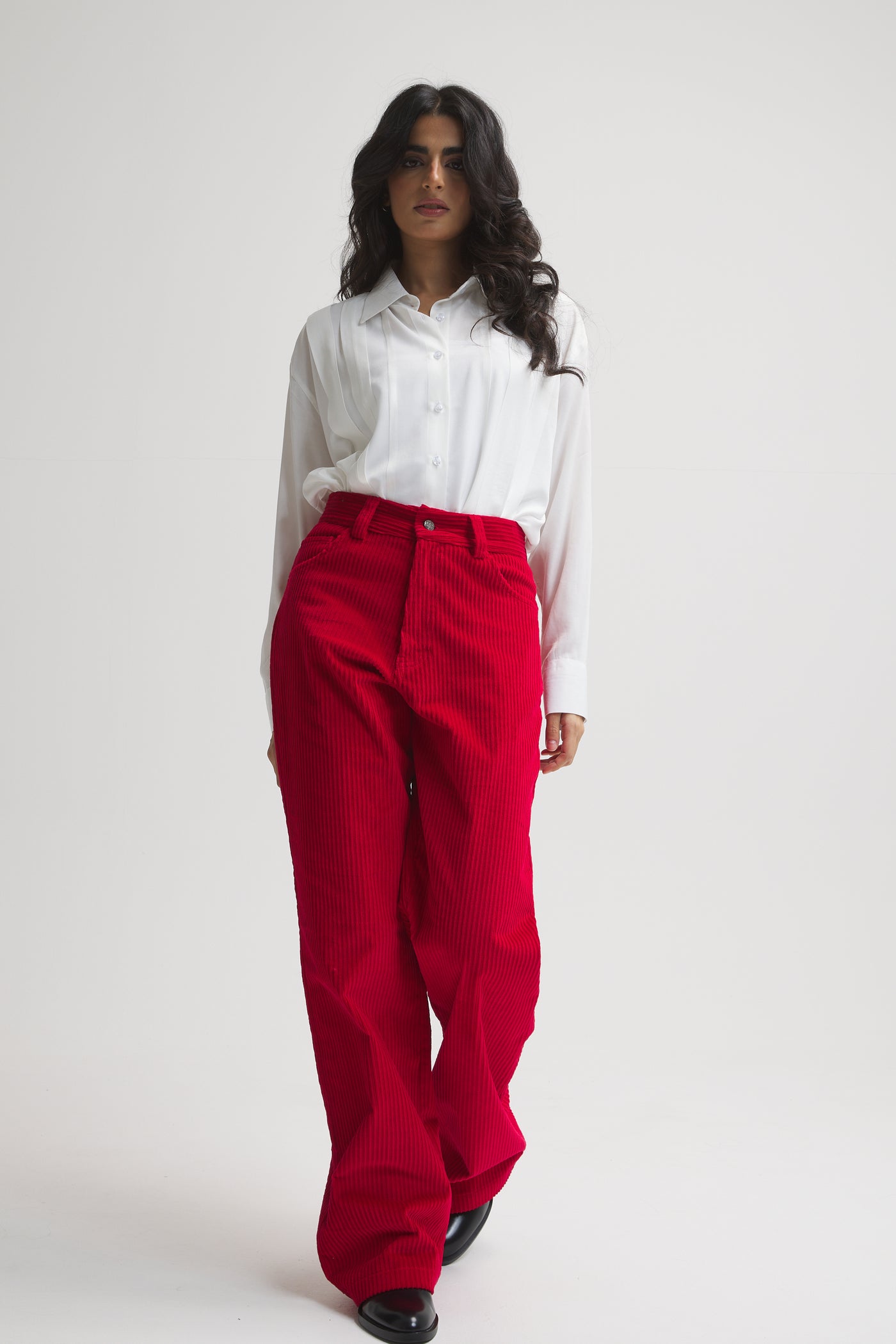 Red Corduroy Pants