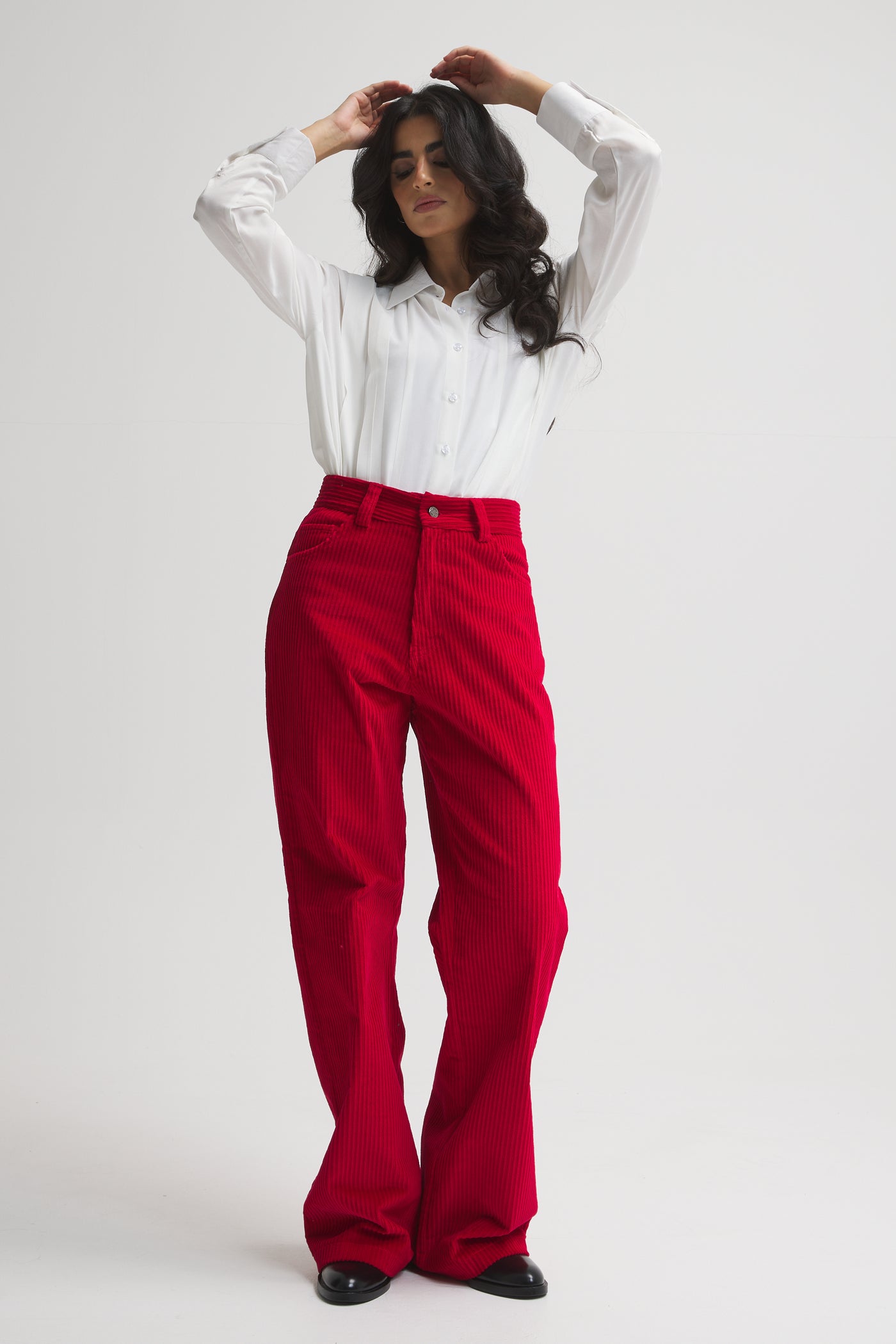 Red Corduroy Pants