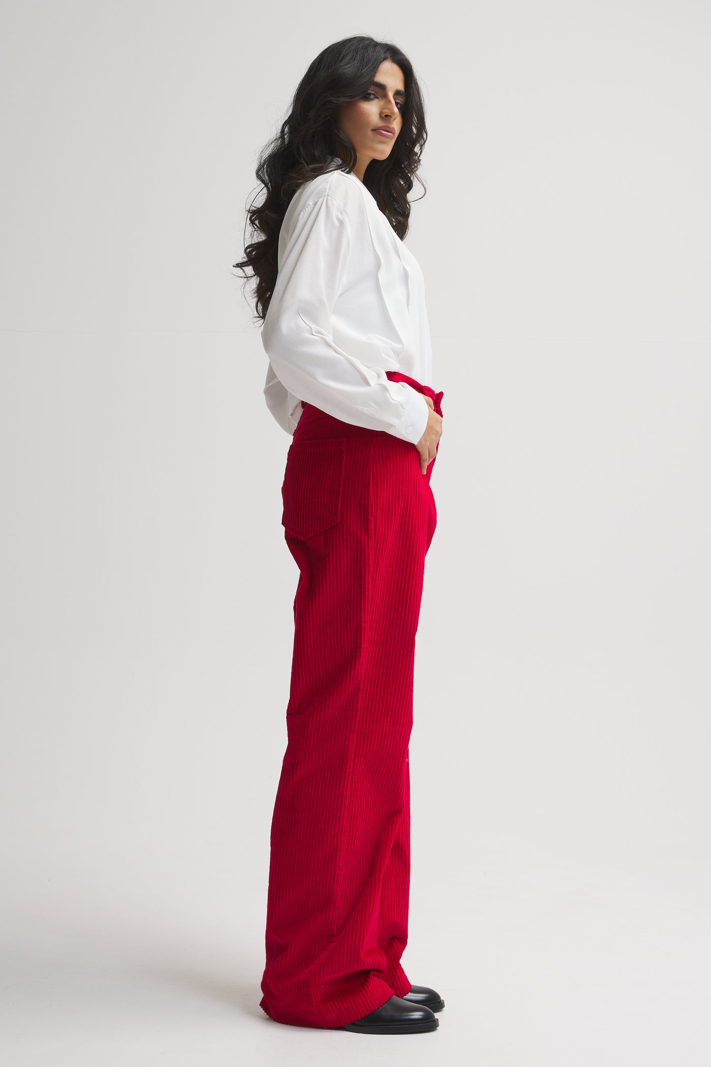 Red Corduroy Pants