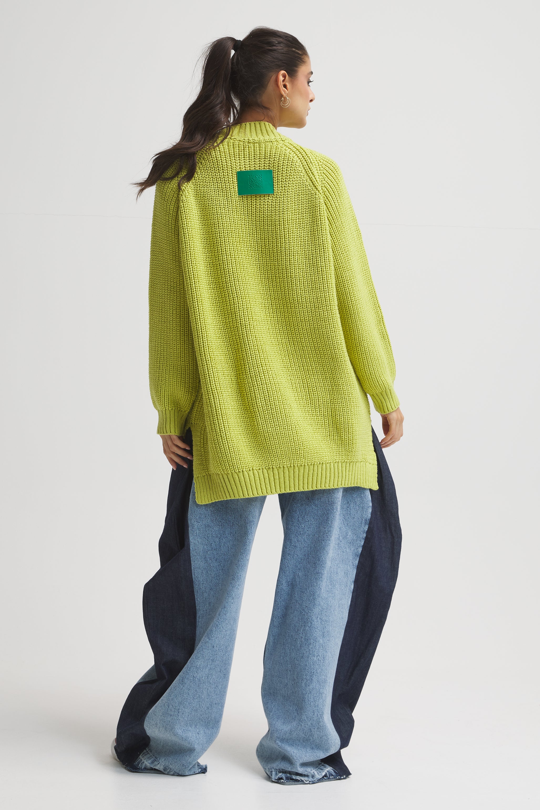 Oversize Pullover In Pistachio